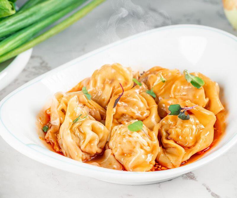 Sichuan Hot & Spicy Dumplings